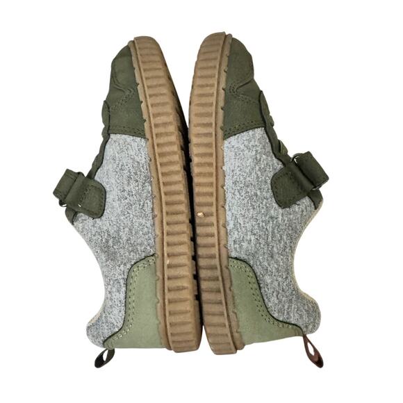 OshKosh B’gosh Toddler Boys Green Sneakers Size 11M Hook Loop Casual - Picture 4 of 9